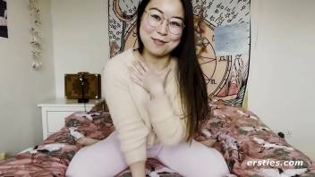 Ersties: Cute Chinese Girl Was Super Happy To Make A Masturbation Video For Us